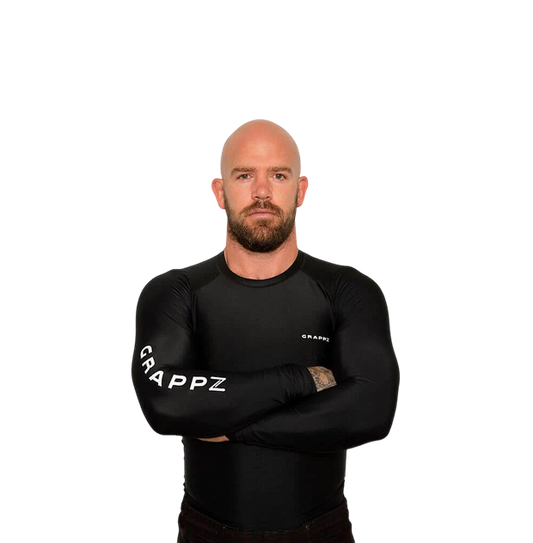 Rashguard - Long Sleeve Athletic Compression Shirt - Base layer - By Grappz