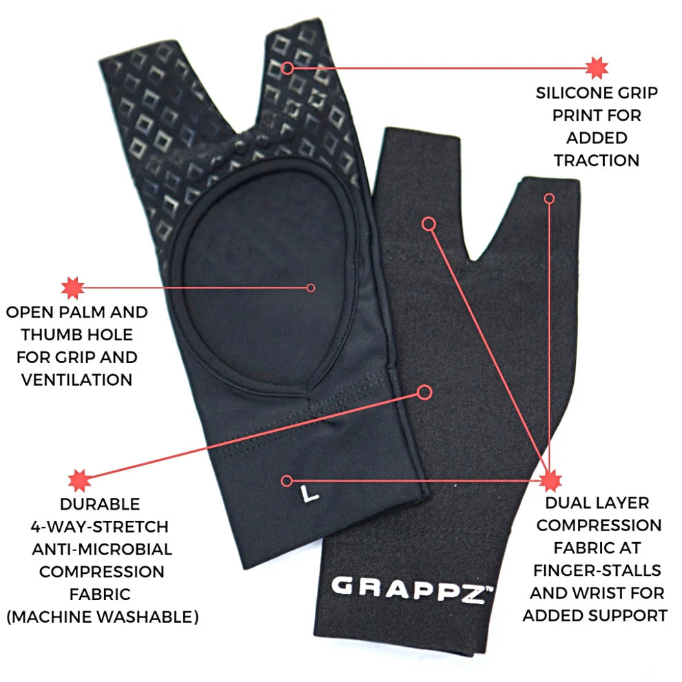 Multi-use Finger Support Athletic Gloves...